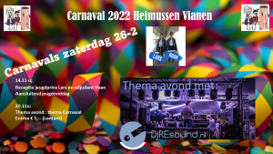 Carnavalszaterdag CV de Heimussen @ "Cafe- Zaal de Hei"