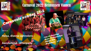 Carnavalszondag CV de Heimussen @ "Cafe- Zaal de Hei"